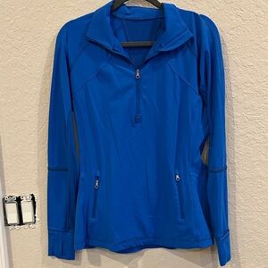 Lululemon Blue half-zip Jacket size 12